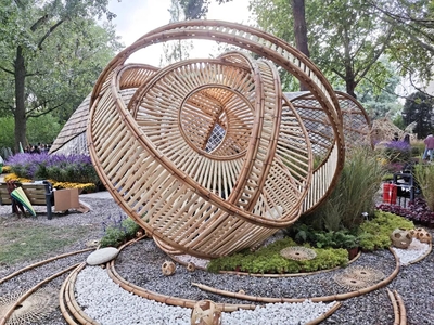 2019北林國(guó)際花園建造節(jié)一等獎(jiǎng)作品--&ldquo;風(fēng)巢 The Wind Nest&rdquo;景觀裝置設(shè)計(jì) | 天津大學(xué)學(xué)生團(tuán)隊(duì)