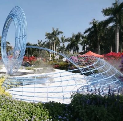 肥宅福利！蓮花山花展人潮堪比春運(yùn)？VR看展帶你輕松漫步景觀藝術(shù)